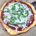 featured image for Easy Keto Pepperoni Pizza recipe